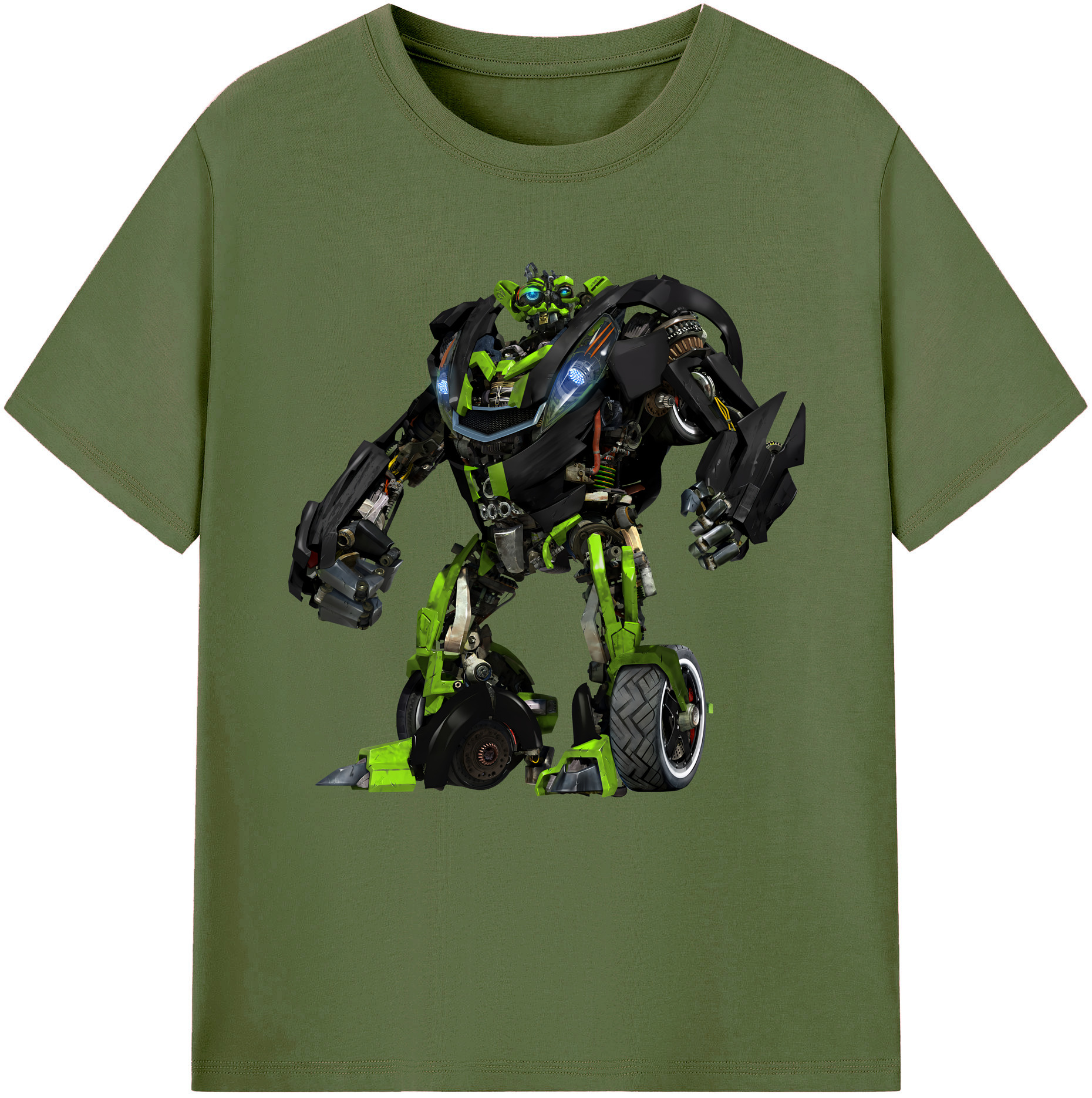 （画像用） Transformers トランスフォーマー 綿100％半袖Tシャツ（フロントプリント）